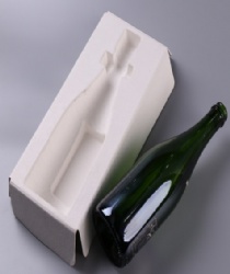 Wine packaging paper tray